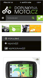 Mobile Screenshot of doplnkynamoto.cz